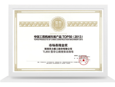 TL855市场阐发金奖